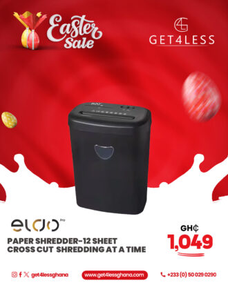 Eldo Pro Paper Shredders CD228P 12 Sheets Cross Cut 25 Litre