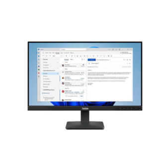 Lenovo ThinkVision S24-4e Monitor-23.8 Inches FHD WLED Vga HDMI Black