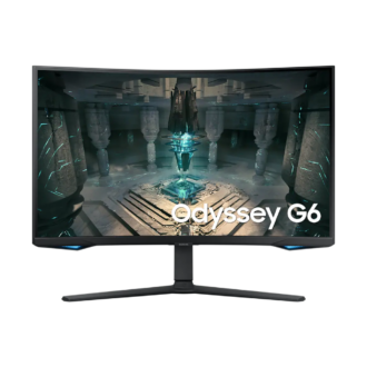 Samsung Odyssey G6 G65 Monitor-32.0 Inches Curved 2K QHD HDMI Black