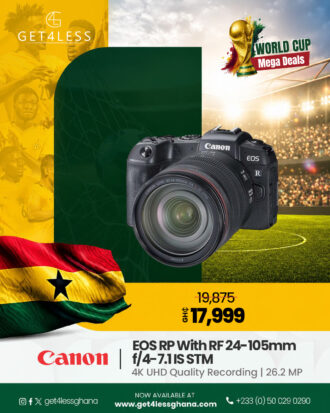 Canon EOS RP Camera with RF24-105 S EU 26 Lens
