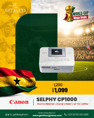 Canon Selphy CP1000 Photo Printer - USB, SD Card
