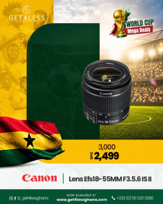 Canon Lens Efs18-55MM F3.5.6 IS II