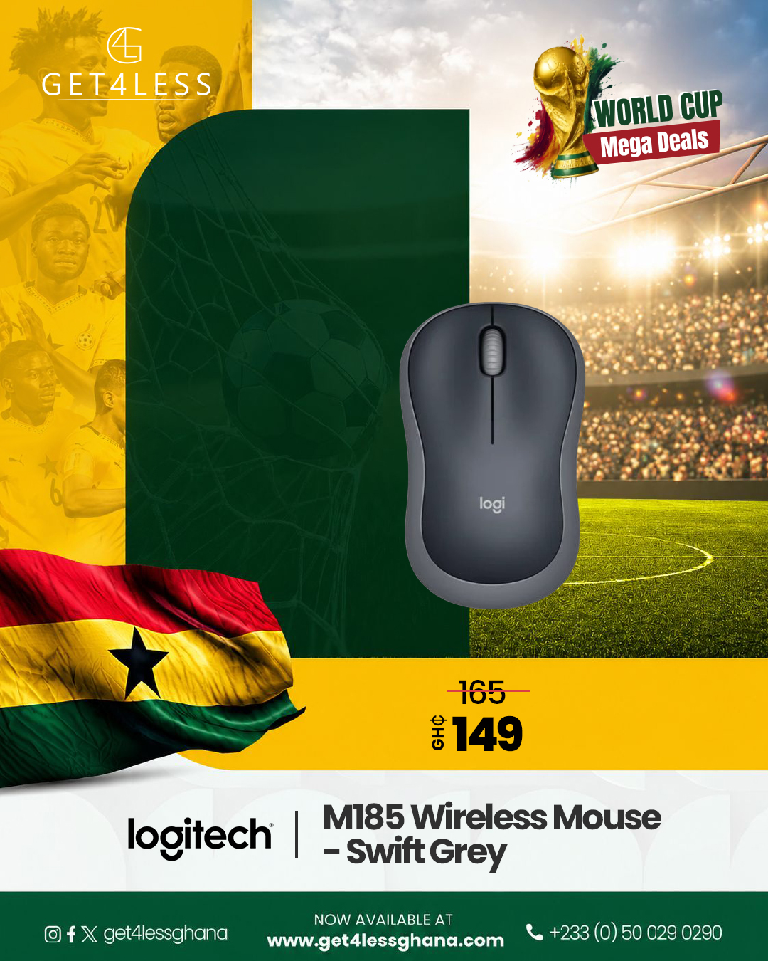 Logitech Wireless Mouse M185