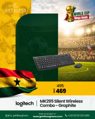 Logitech MK295 Silent Wireless Combo - Graphite