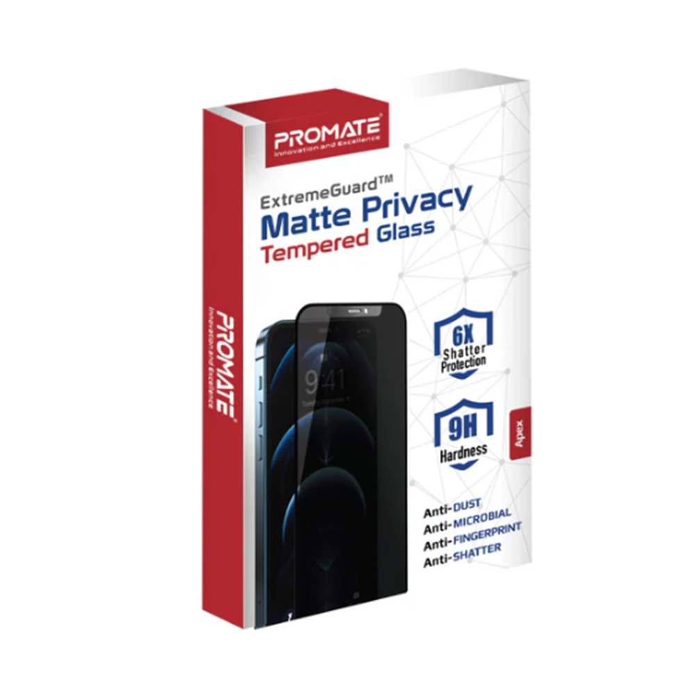Promate Apple Iphone 11 Pro Matte Privacy Screen Protector - Image 2