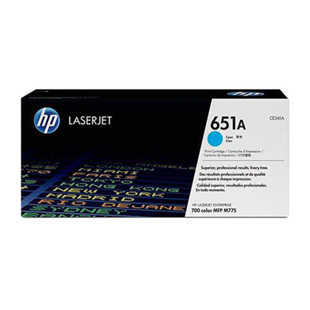 Hp 651A Cyan Original Laserjet Toner Cartridge