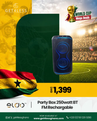 Eldo Party Box 250watt BT FM Rechargable