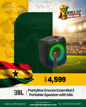 JBL PartyBox Encore Essential 2 Portable Speaker with Mic