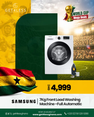 Samsung Washing Machine 7Kg Front Load Full Automatic with Haley iron gift