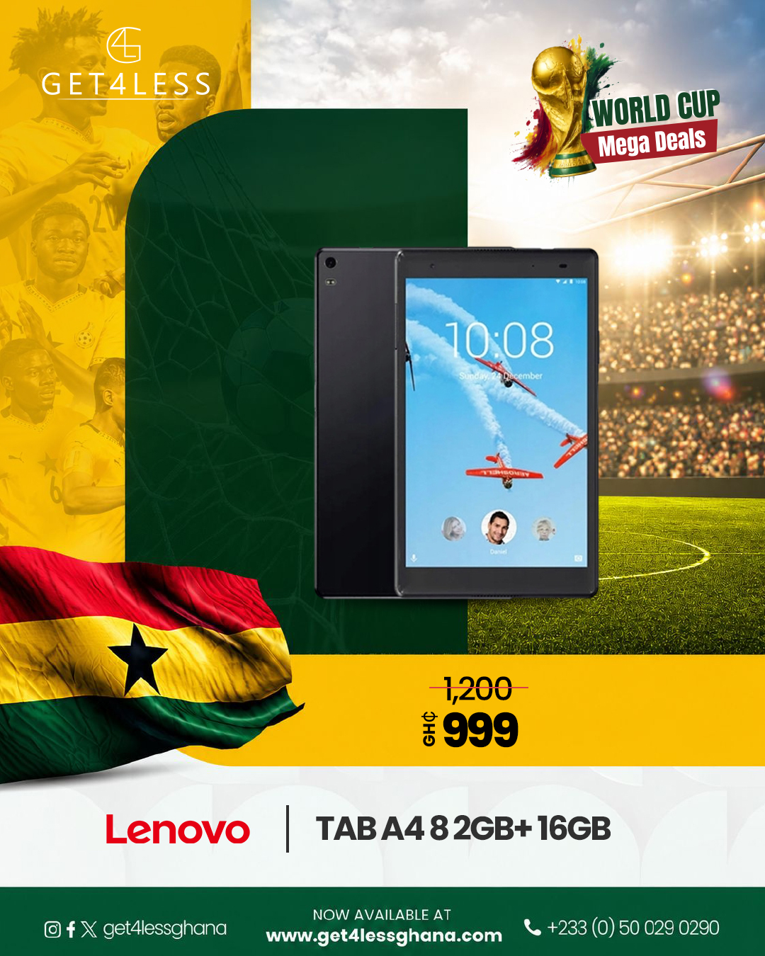 Lenovo Tab 4 8 2GB RAM 16GB Storage