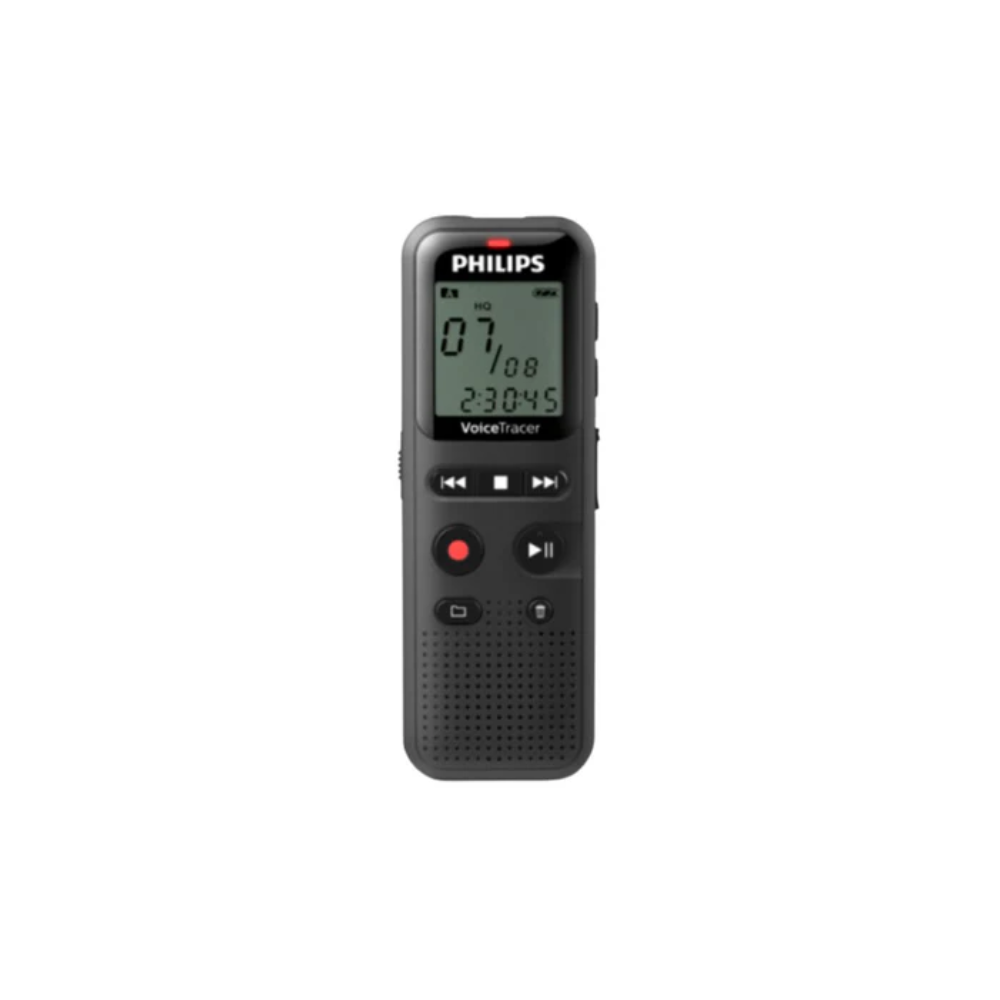 Philips Voice Recorder 8Gb1.3 LCD Display Two AAA Battery Life up to 44 Hours