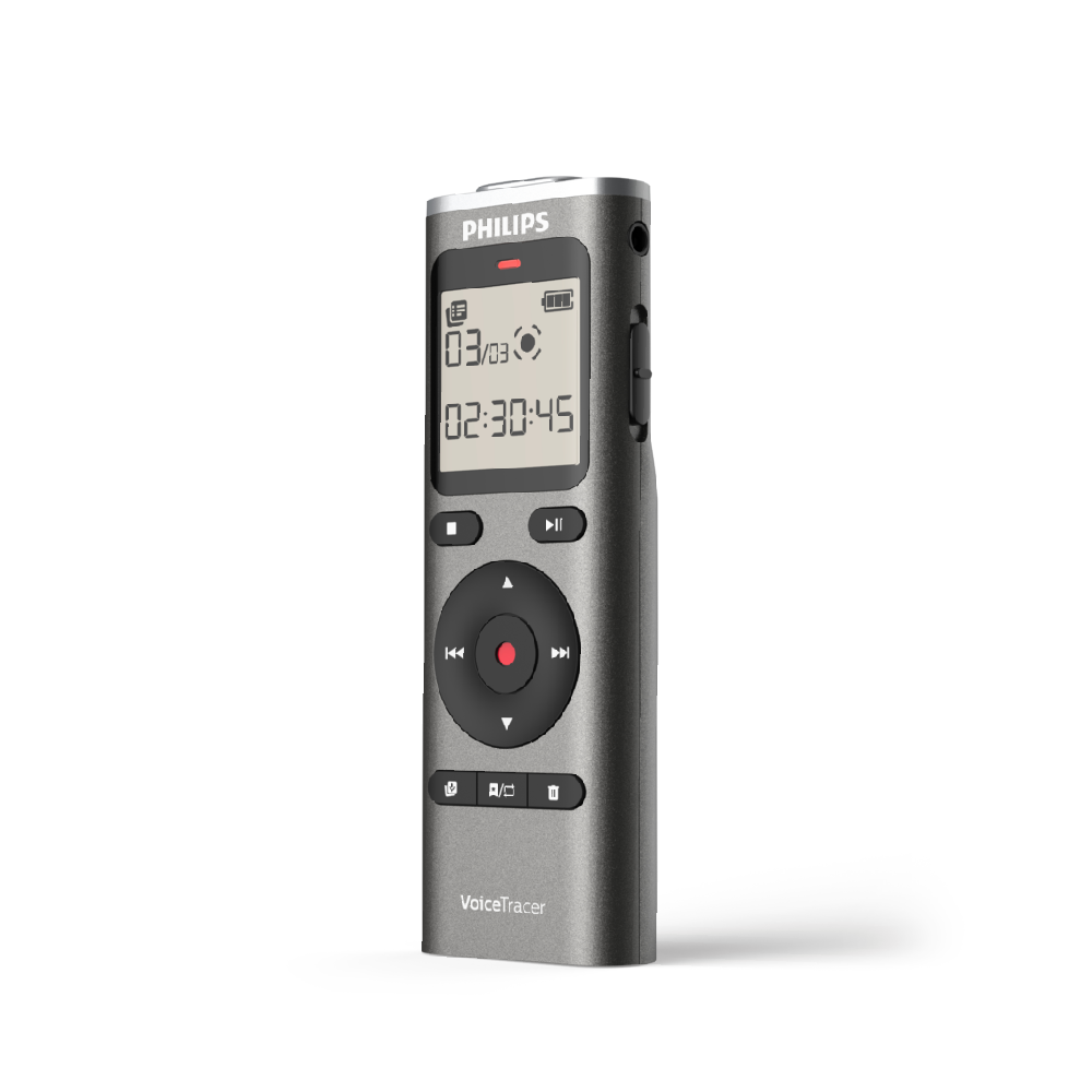 Philips Voice Recorder - 8Gb 1.3 LCD Display Two AAA Battery Life up to 70 Hours - Image 2