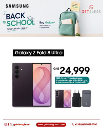 Samsung Galaxy Z Fold 8 Ultra 256GB 12GB RAM with free Cover, Adaptor and Eldo PowerBank
