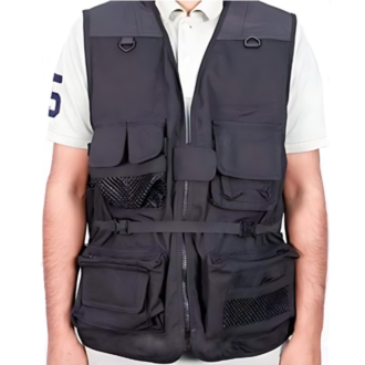 Camera Vest with Side Holster