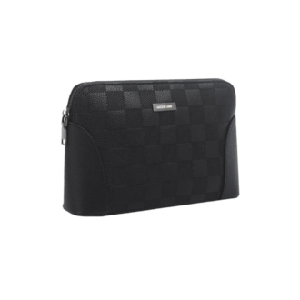 Green Lion Vallon Clutch Bag - Black