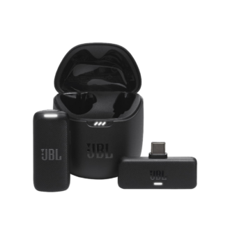 JBL Quantum Stream Wireless Wearable USB-C Microphone - Black