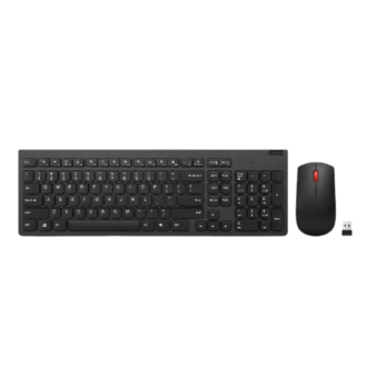 Lenovo Essential Wireless Combo Gen 2 - Keyboard and Mouse - UK - Black