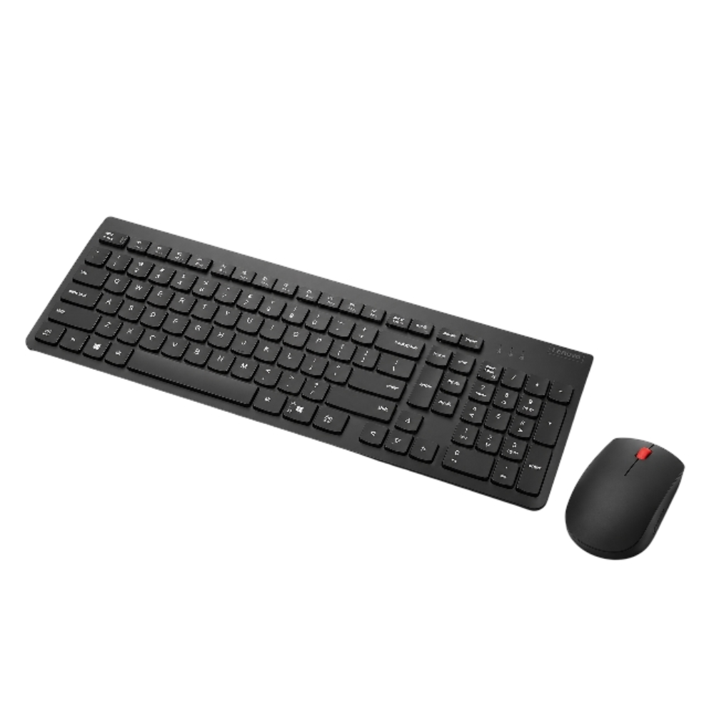Lenovo Essential Wireless Combo Gen 2 - Keyboard and Mouse - UK - Black - Image 2