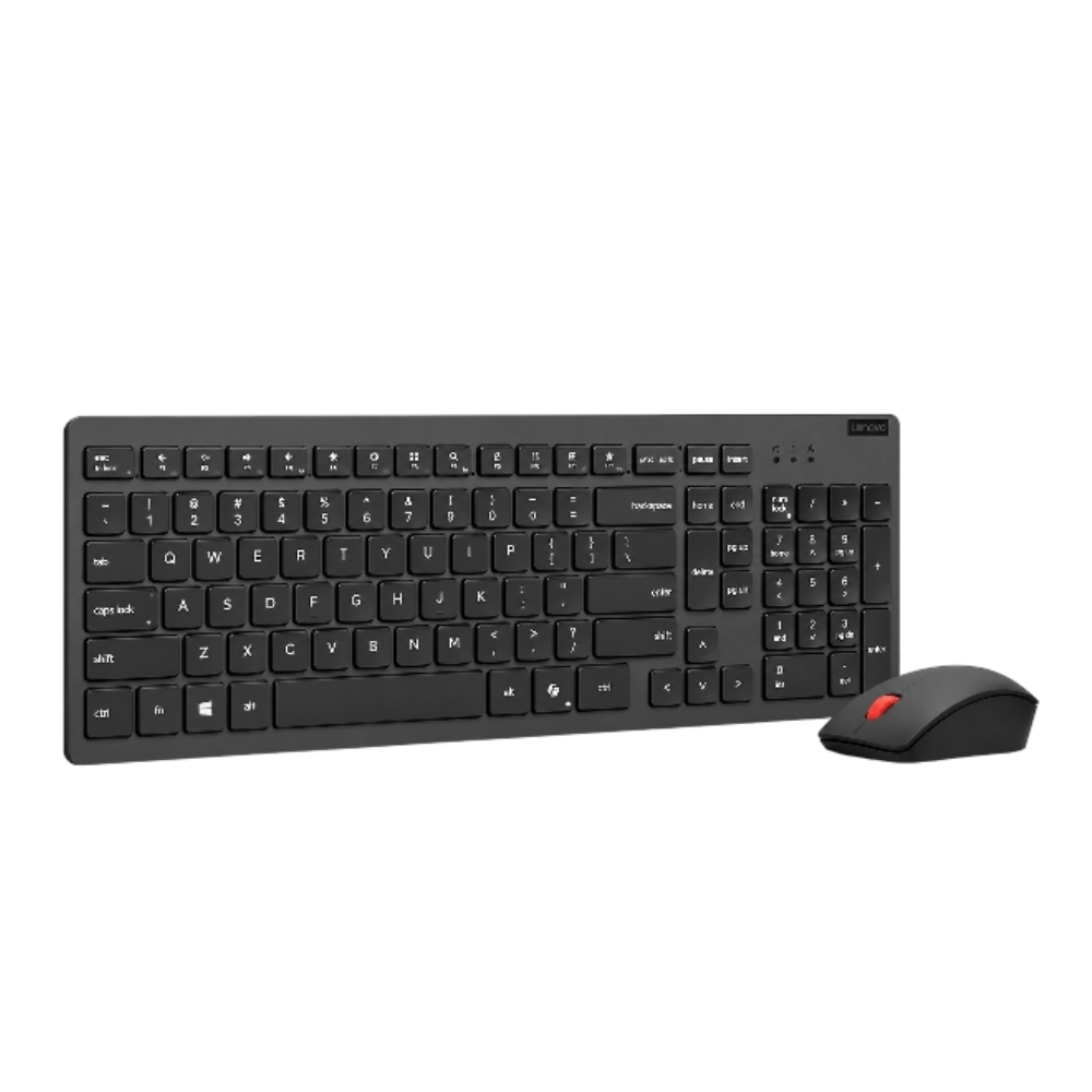 Lenovo Essential Wireless Combo Gen 2 - Keyboard and Mouse - UK - Black - Image 3