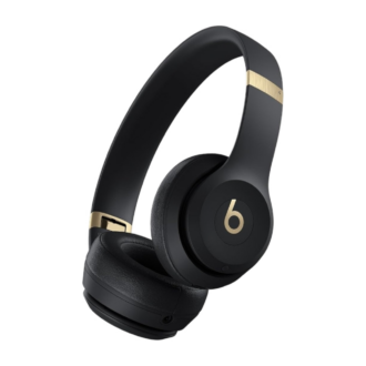 Beats Solo 4 Bluetooth Wireless On-Ear Headphones - Black & Gold