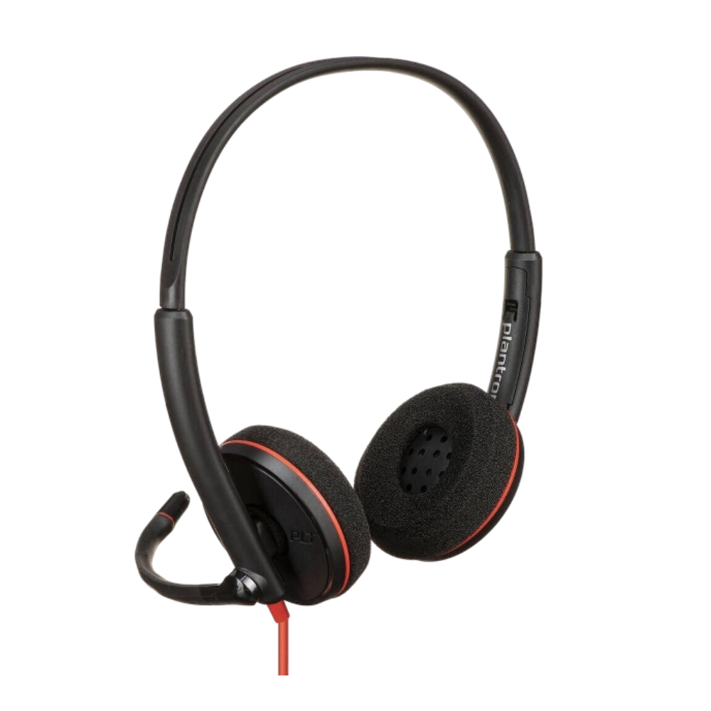 Poly Blackwire 3220 Wired Headset with Mic