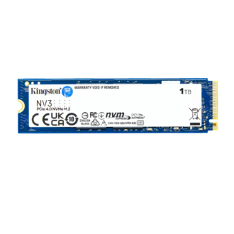 Kingston NV3 1TB PCIe 4.0 NVMe SSD – Ultra High-Speed 6000MB/sM.2 2280 High-Performance Storage