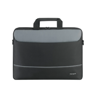Targus Intellect 15.6 Inch Topload Laptop Case - Black/Grey