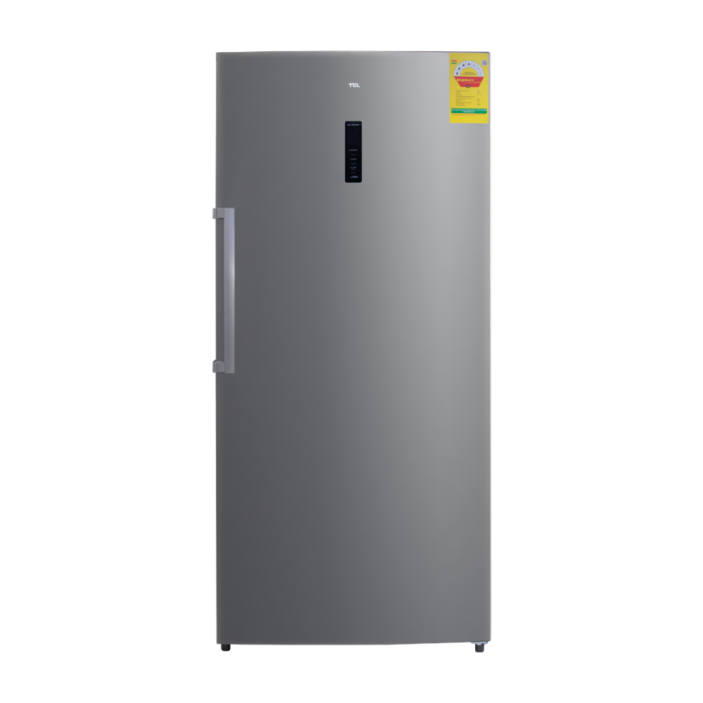 TCL Standing Freezer 600Ltr Silver