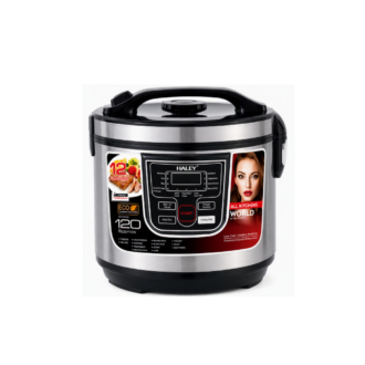 Haley Rice Cooker 6ltr 1200 Watt Silver