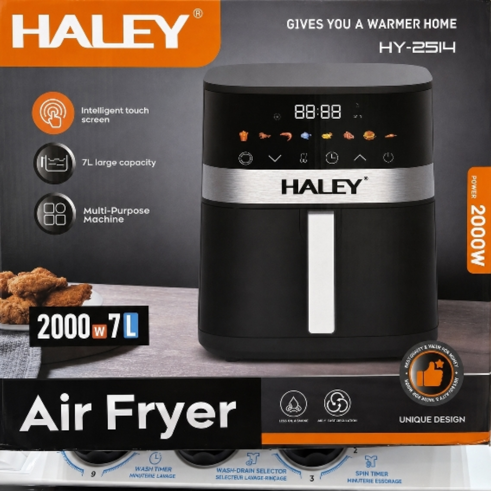 Haley Air Fryer Maker 7Ltr 2000Watt - Image 4