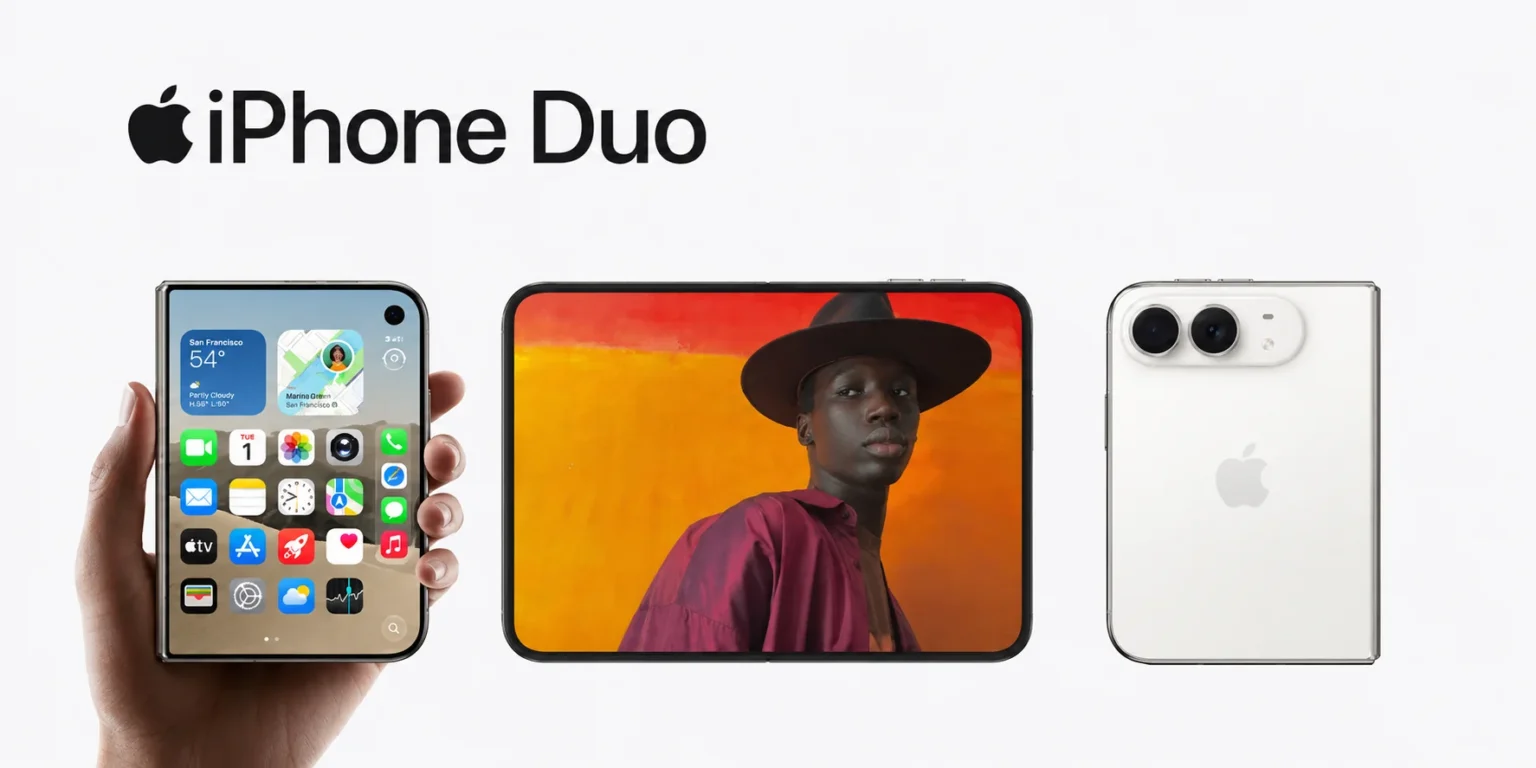 iPhone Duo foldable display