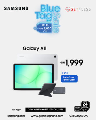 Samsung Galaxy Tab A11 4GB 64GB 8.7 inches with Free Black Cover and Power Bank
