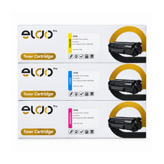 Eldo 203A Cyan, Magenta, Yellow Compatible Toner Cartridge
