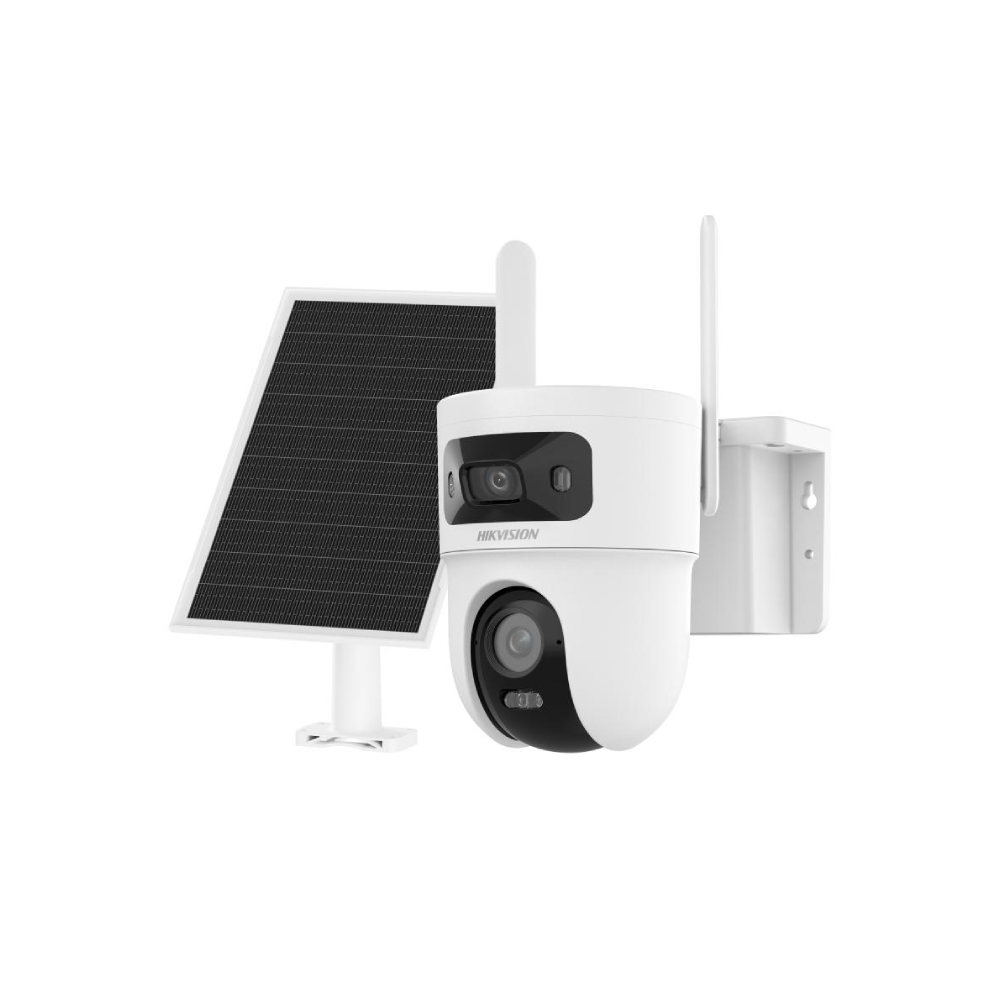 Hikvision 4+4MP 24/7 Solar 4G Dual-lens PT Camera - Image 4