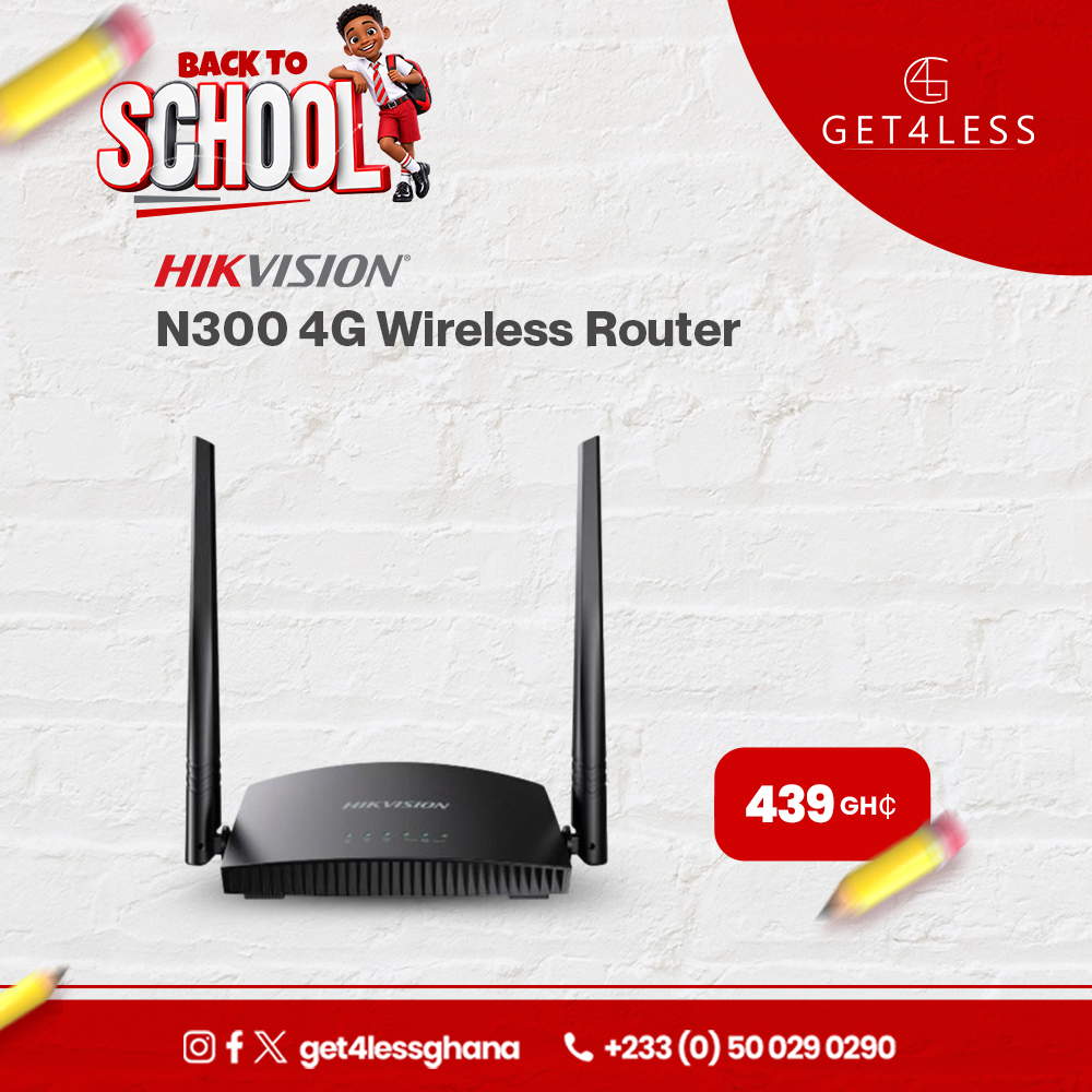 Hikvision Wireless Router N300 4G