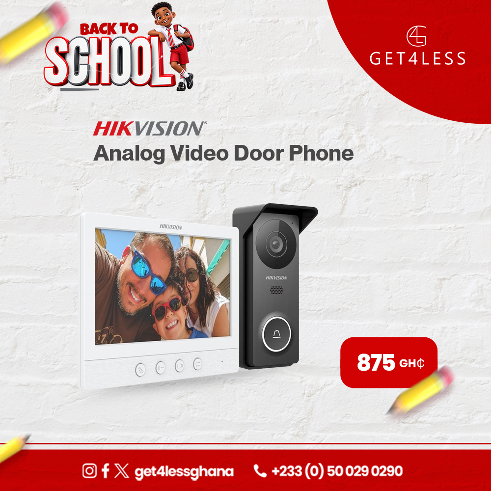 Hikvision 4 Wire HD Video Intercom Kit
