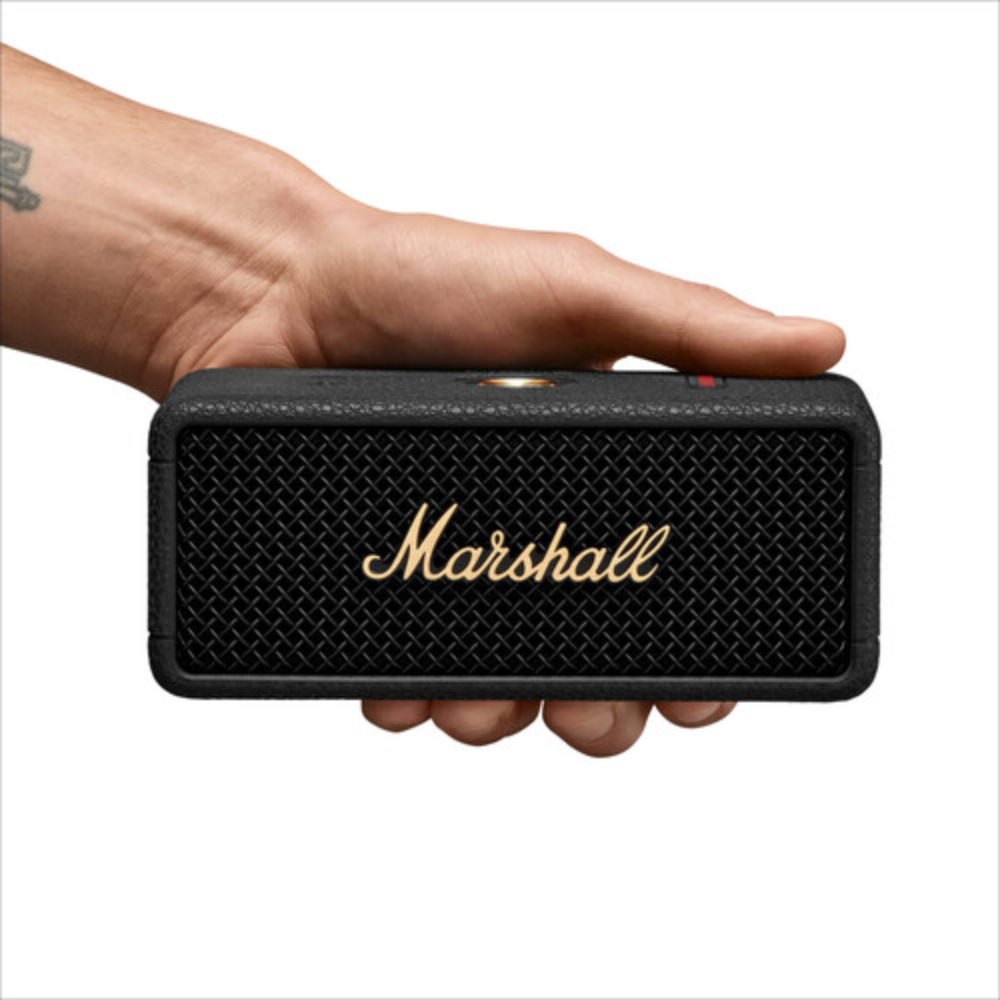 Marshall II Willen Compact Portable Wireless Speaker - Black - Image 2