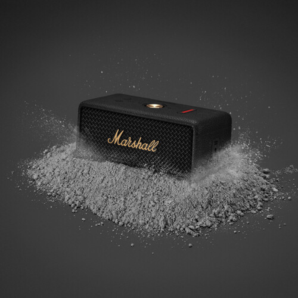 Marshall II Willen Compact Portable Wireless Speaker - Black - Image 5