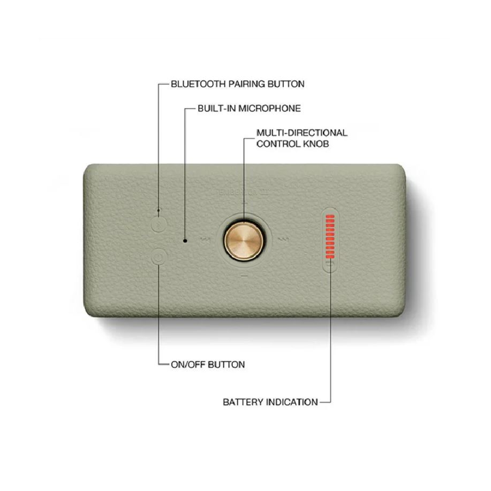 Marshall Emberton III Compact Portable Wireless Speaker - Sage - Image 4