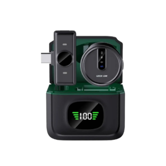 Green Lion GM-88X Wireless Microphone with Digital Display - Black
