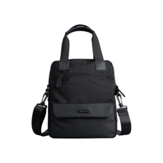 Green Lion City Messenger Bag - Black