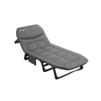 Green Lion Foldable Camping Bed - Gray