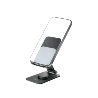 Green Lion M5-Foldable Phone and Tablet Holder - Black