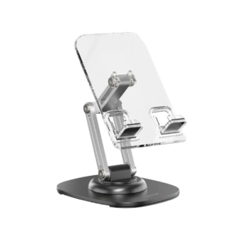 Green Lion M3-Transparent Phone and Tablet Holder - Black