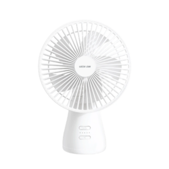 Green Lion FARO Rechargeable Fan - White