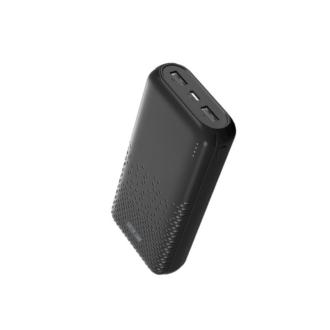 Green Lion Rome 10000mAh Power Bank - Black