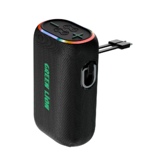 Green Lion WAVE 20 Speaker with 10000mAh Power Bank - Black