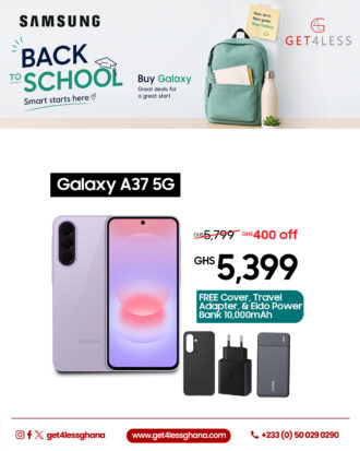 Samsung Galaxy A37 5G 8GB 256GB with Cover, Adaptor and Eldo PowerBank