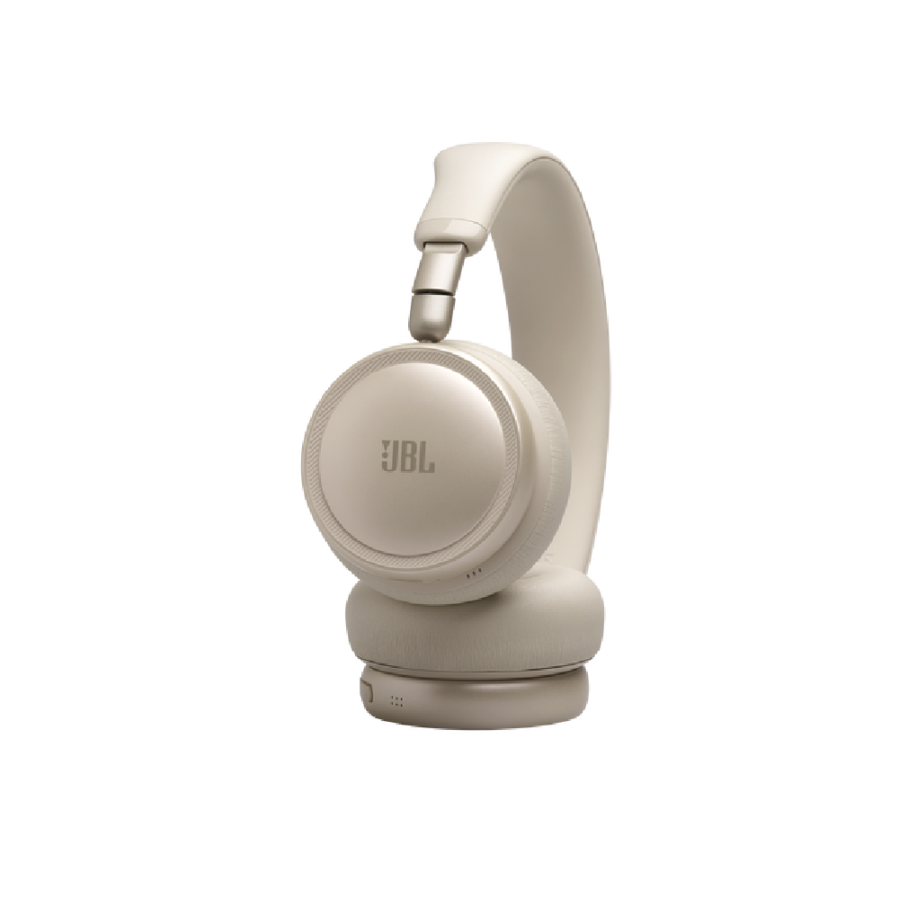 JBL Live 680NC Wireless On-Ear Noise Cancelling Headphones -Beige - Image 3