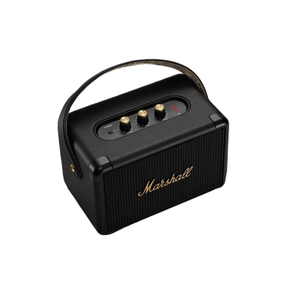 Marshall Kilburn II Wireless Stereo Speaker - Black - Brass - Image 3